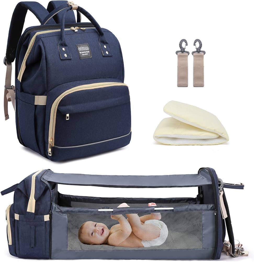 Sac à Langer Multifonction avec Lit Pliable – Grande Capacité