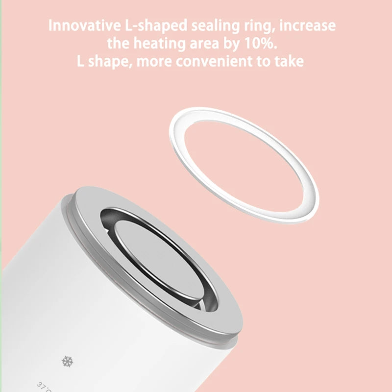 Chauffe-Biberon Portable de Voyage – Rechargeable & Anti-Fuite