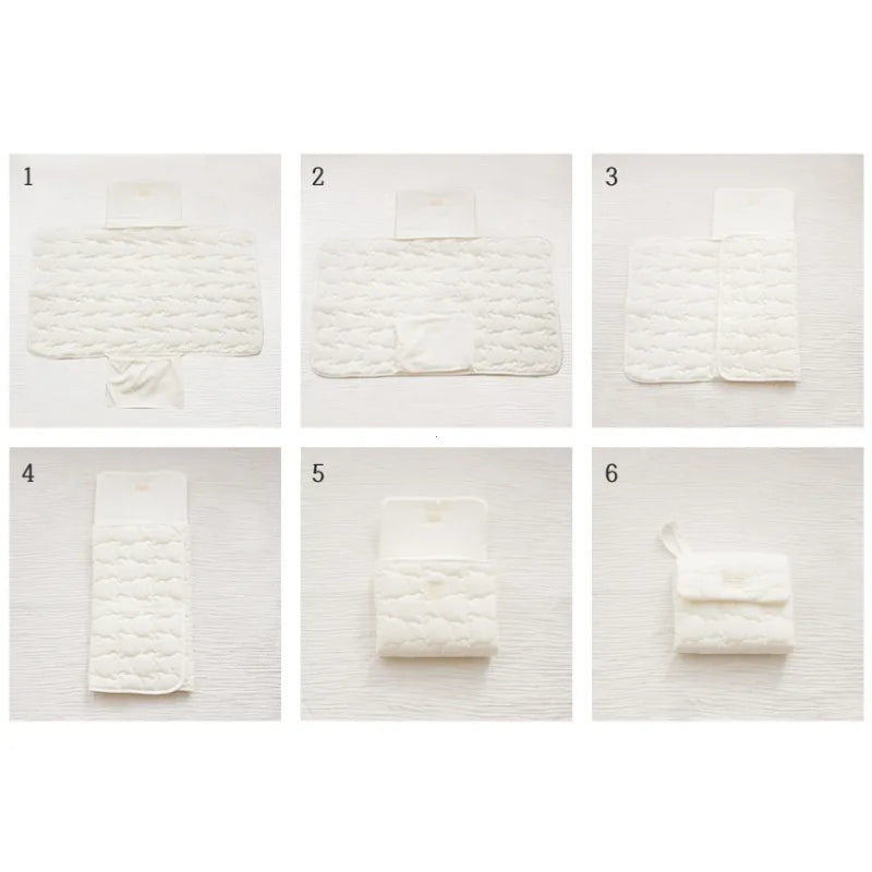 Matelas à Langer Portable pour Bébé – Pliable et Imperméable