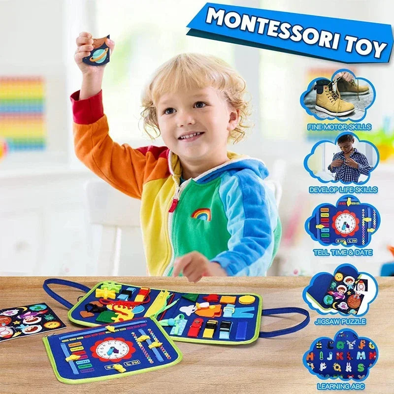 Livre d’Activités Montessori pour Enfants
