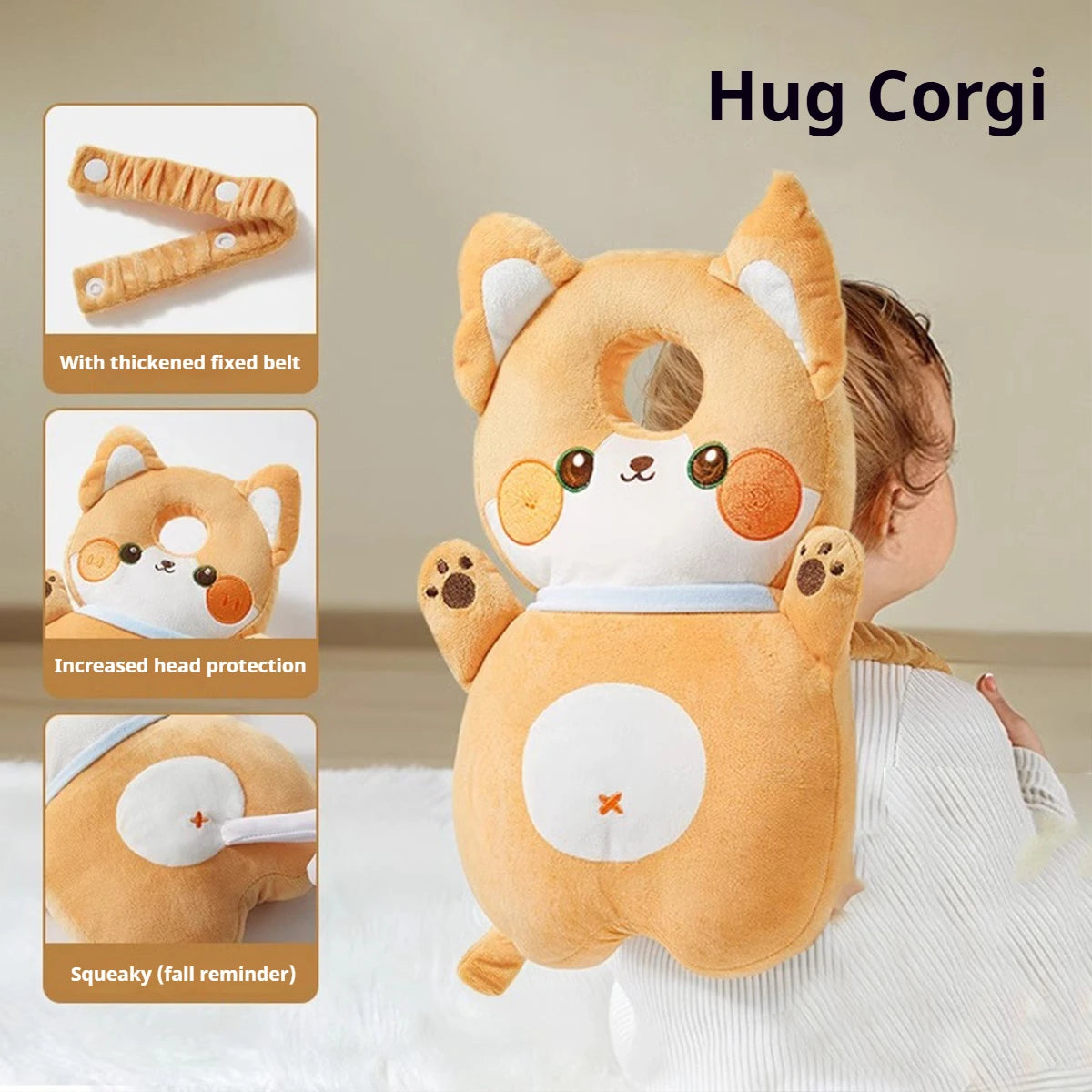 Coussin de Protection Tête Bébé – Anti-Choc Sécurité