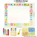 Tapis de Dessin Magique à Eau Réutilisable pour Enfants