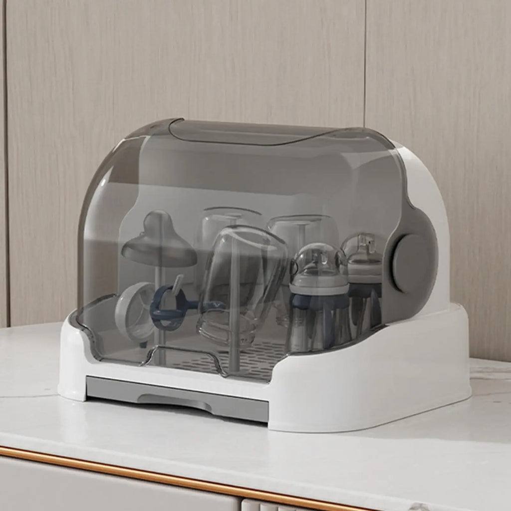 Égouttoir à Biberons avec Couvercle – Séchage Hygiénique