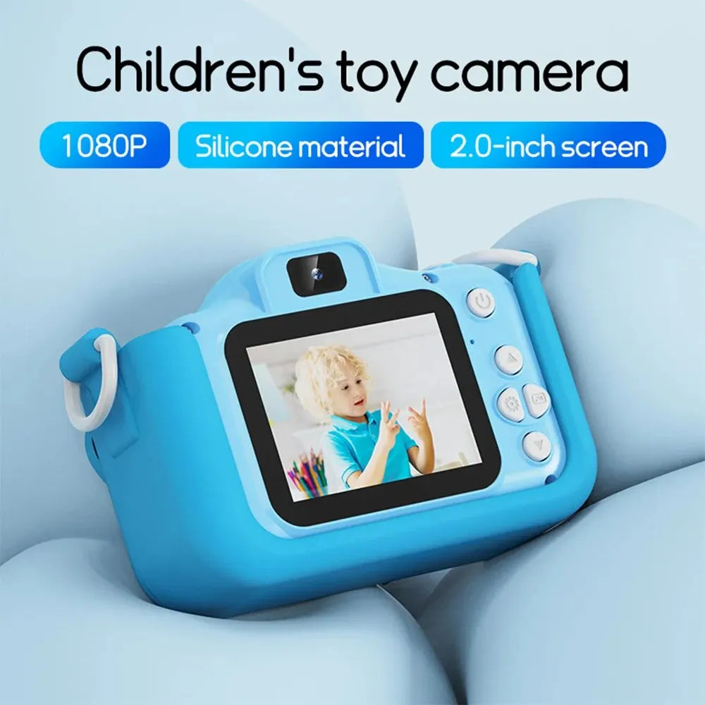 Appareil Photo Numérique Enfant HD 1080P avec Double Caméra