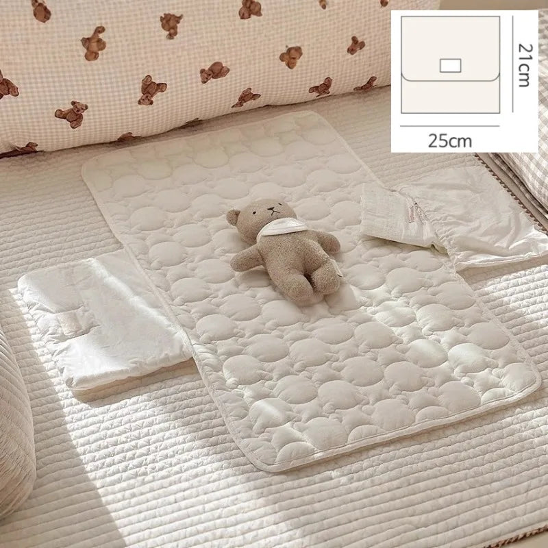 Matelas à Langer Portable pour Bébé – Pliable et Imperméable