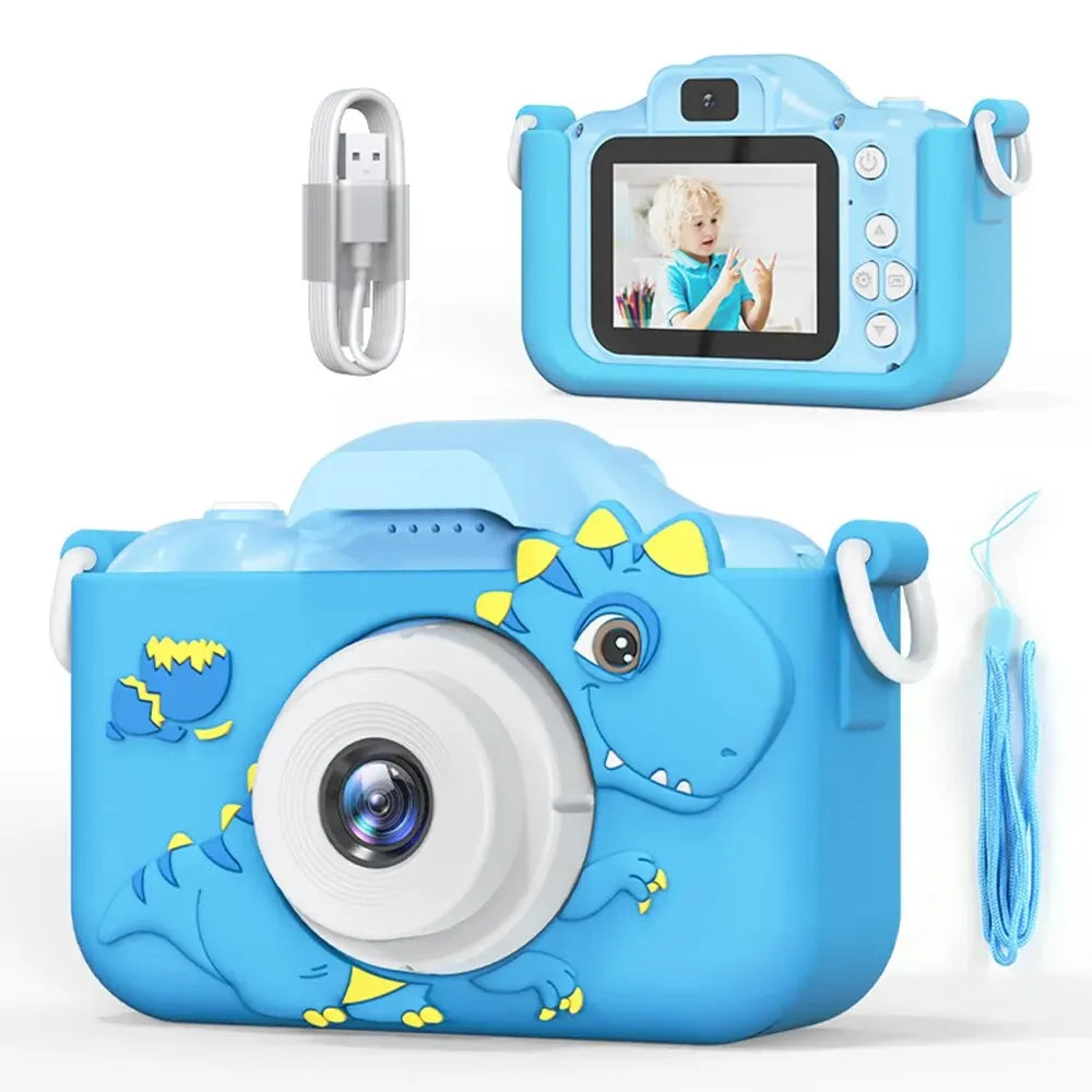 Appareil Photo Numérique Enfant HD 1080P avec Double Caméra