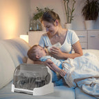 Égouttoir à Biberons avec Couvercle – Séchage Hygiénique