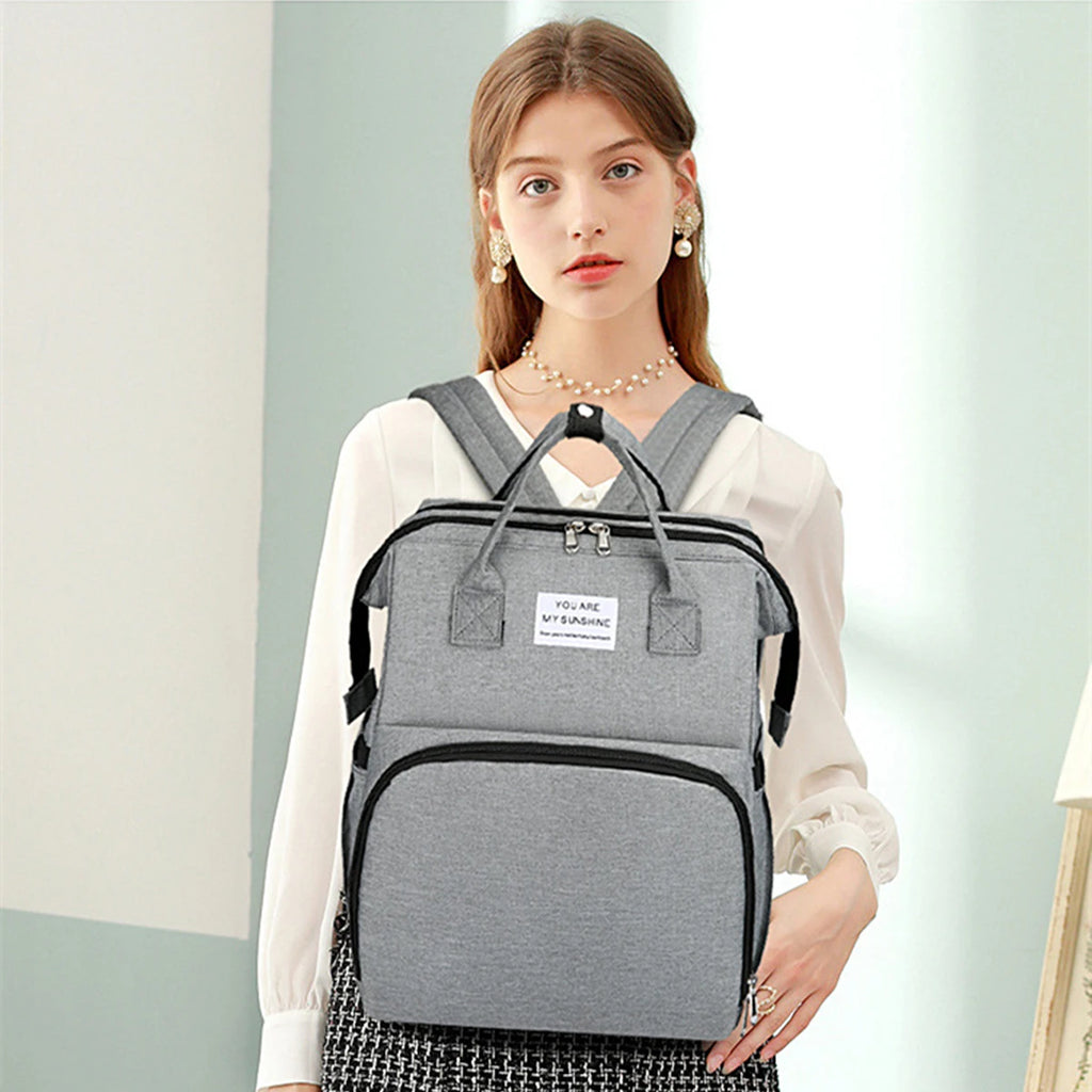 Sac à Langer Multifonction avec Lit Pliable – Grande Capacité