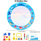 Tapis de Dessin Magique à Eau Réutilisable pour Enfants