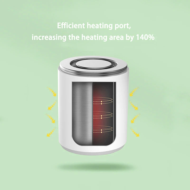 Chauffe-Biberon Portable de Voyage – Rechargeable & Anti-Fuite