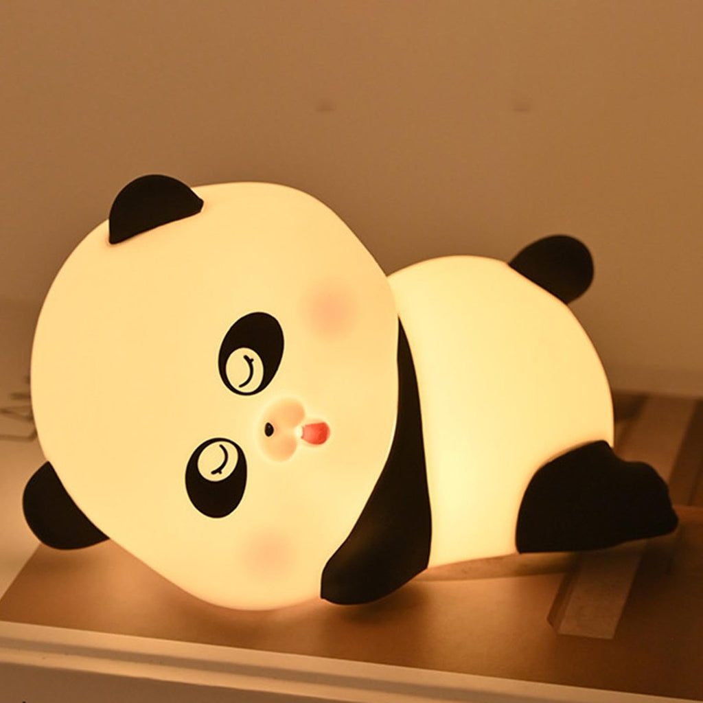 Veilleuse Panda LED en Silicone – Lumière Douce Réglable