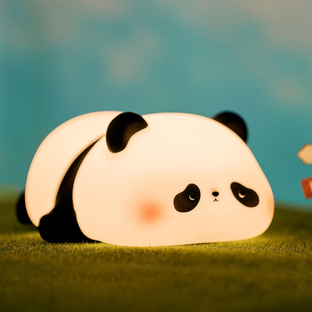 Veilleuse Panda LED en Silicone – Lumière Douce Réglable